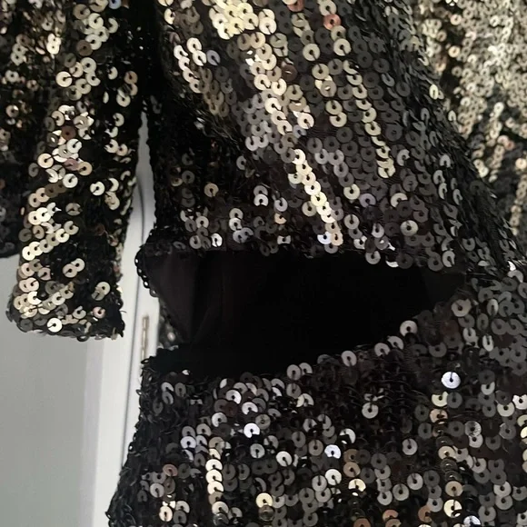 Like new sequin French Connection dress size 6 - Picture 4 of 5